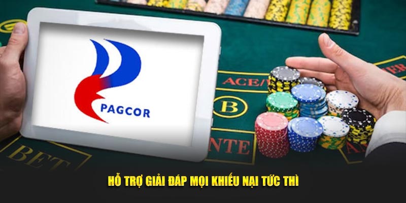 Hỗ trợ giải đáp mọi khiếu nại tức thì