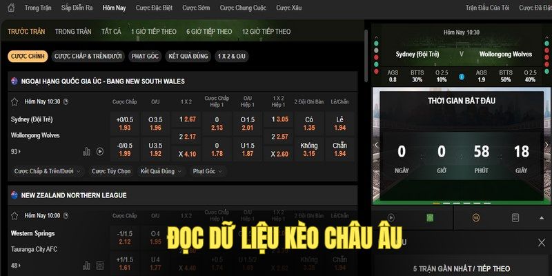 Cách đọc chi tiết về dữ liệu trên bảng nhà cái