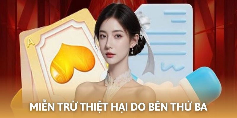 Nhà cái không xử lý thiệt hại xuất hiện do bên thứ ba