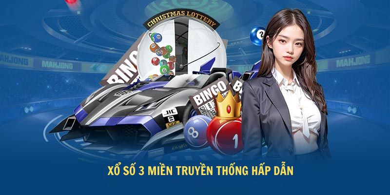 Xổ số 3 miền hấp dẫn tại nhà cái 188Bet
